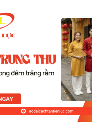 Áo dài Trung Thu đẹp, tỏa sáng trong đêm hội trăng rằm 