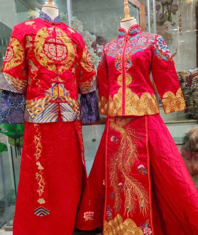 CẶP ÁO CƯỚI HỶ PHỤC 1