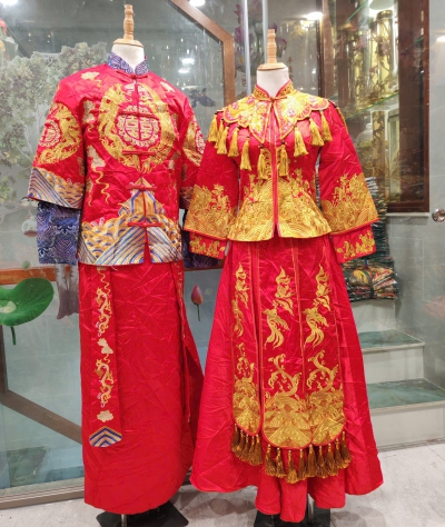 CẶP ÁO DÀI HỶ PHỤC 4