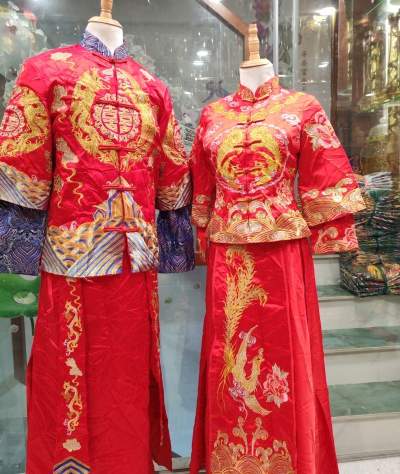 CẶP ÁO DÀI CƯỚI HỶ PHỤC 5
