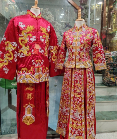 CẶP ÁO DÀI CƯỚI HỶ PHỤC 10