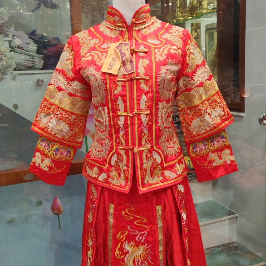 CẶP ÁO DÀI CƯỚI HỶ PHỤC 3