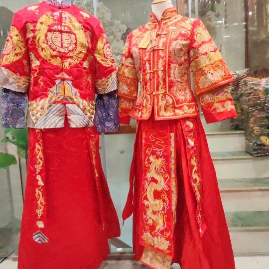 CẶP ÁO DÀI CƯỚI HỶ PHỤC 3