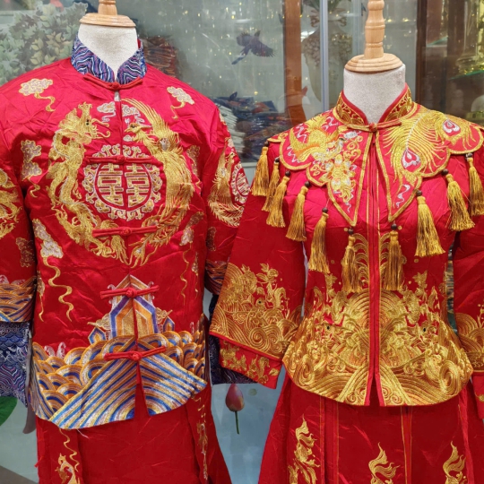 CẶP ÁO DÀI HỶ PHỤC 4
