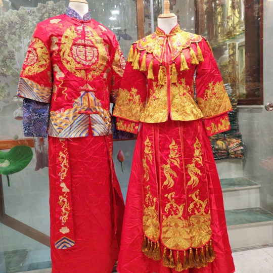 CẶP ÁO DÀI HỶ PHỤC 4