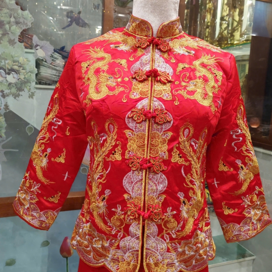 CẶP ÁO DÀI CƯỚI HỶ PHỤC 5
