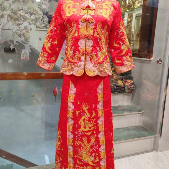 CẶP ÁO DÀI CƯỚI HỶ PHỤC 5