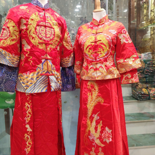CẶP ÁO DÀI CƯỚI HỶ PHỤC 5