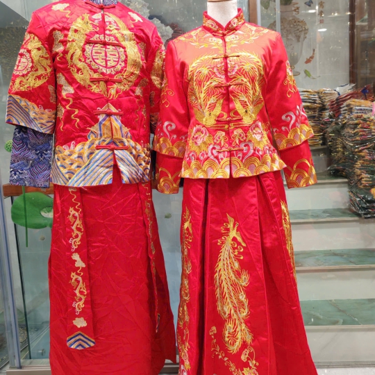 CẶP ÁO DÀI CƯỚI HỶ PHỤC 7