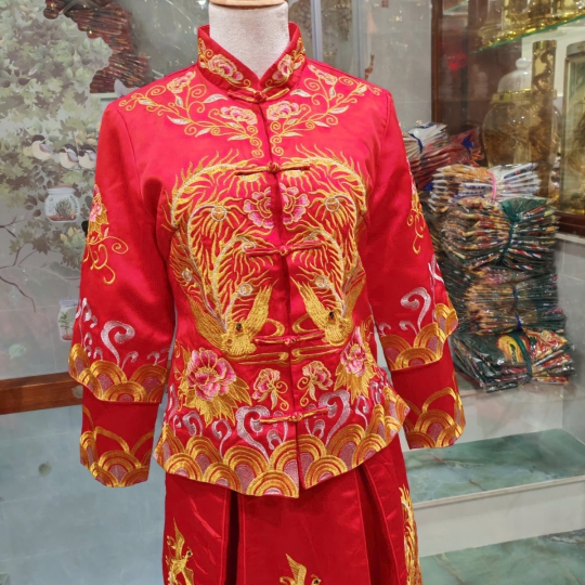 CẶP ÁO DÀI CƯỚI HỶ PHỤC 7