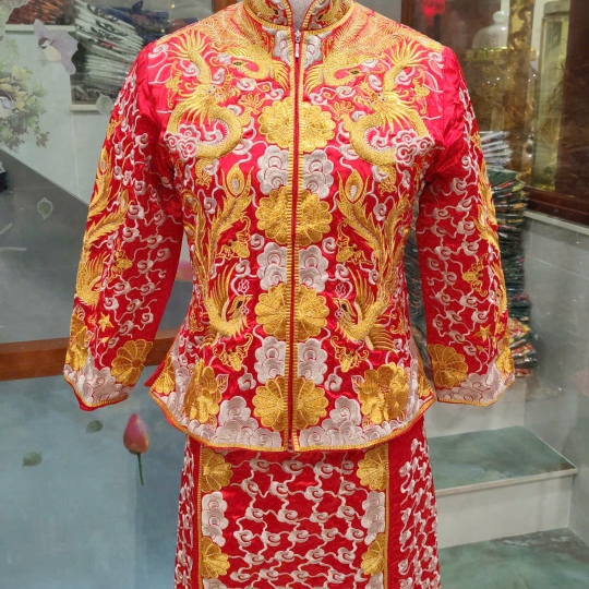 CẶP ÁO DÀI CƯỚI HỶ PHỤC 9