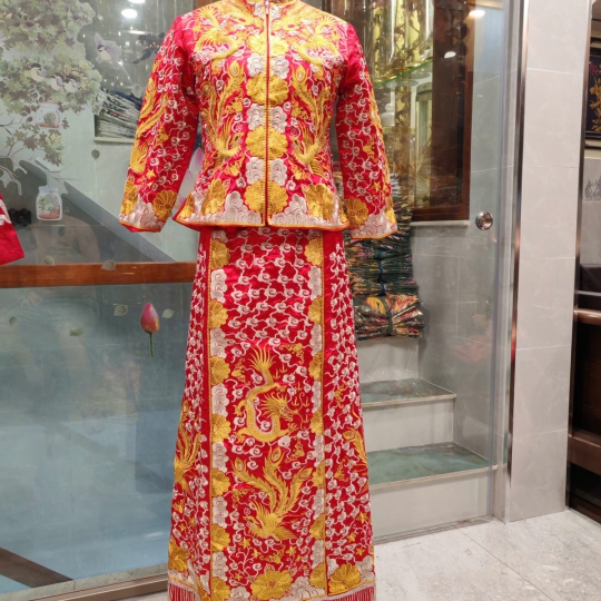 CẶP ÁO DÀI CƯỚI HỶ PHỤC 9