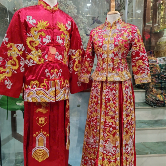 CẶP ÁO DÀI CƯỚI HỶ PHỤC 10