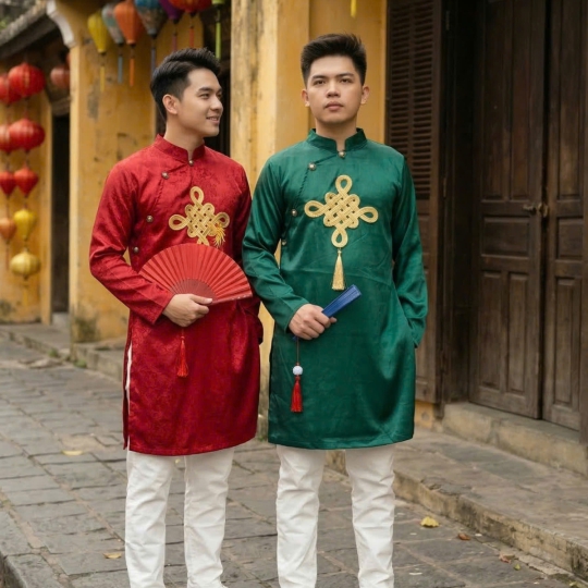 ÁO DÀI ĐỒNG TÂM NAM NỮ