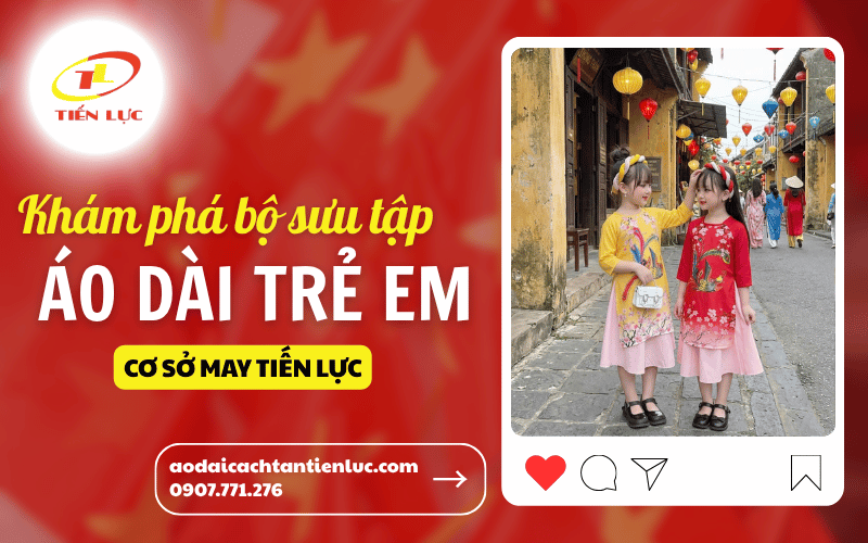 Áo dài trẻ em