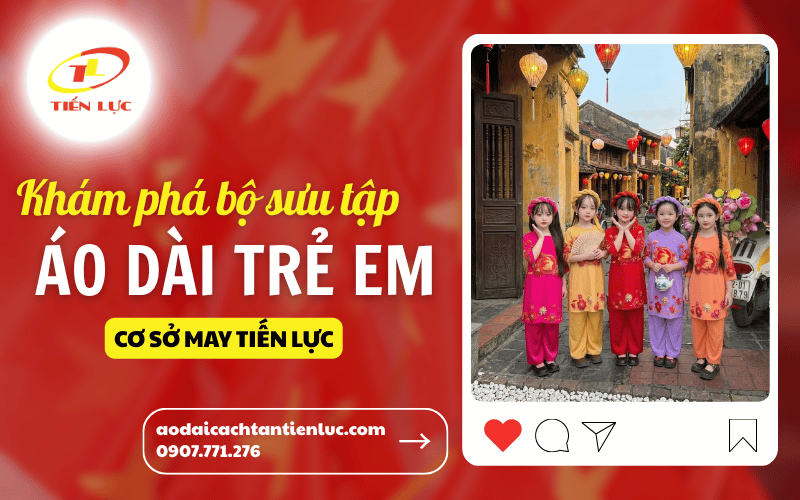 Áo dài trẻ em