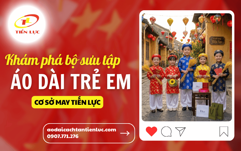 Áo dài trẻ em