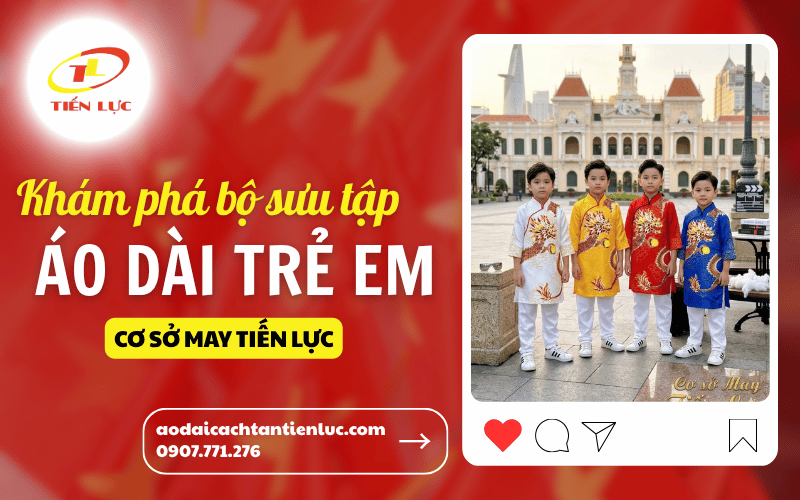 Áo dài trẻ em