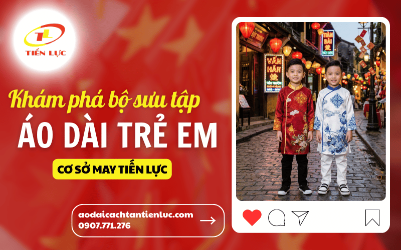 Áo dài trẻ em