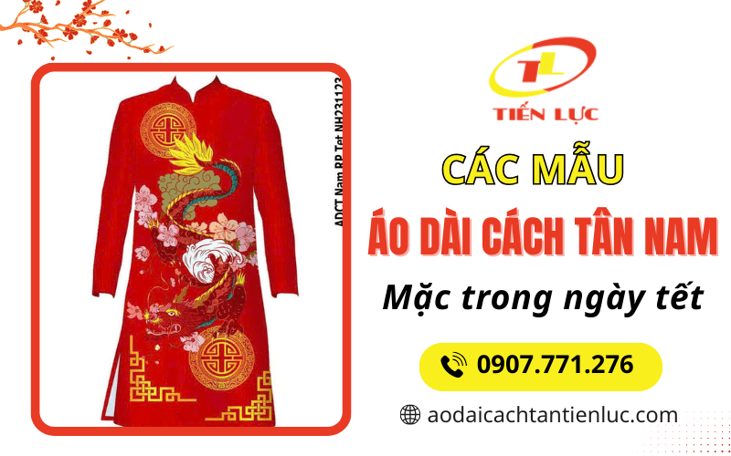 áo dài cách tân nam