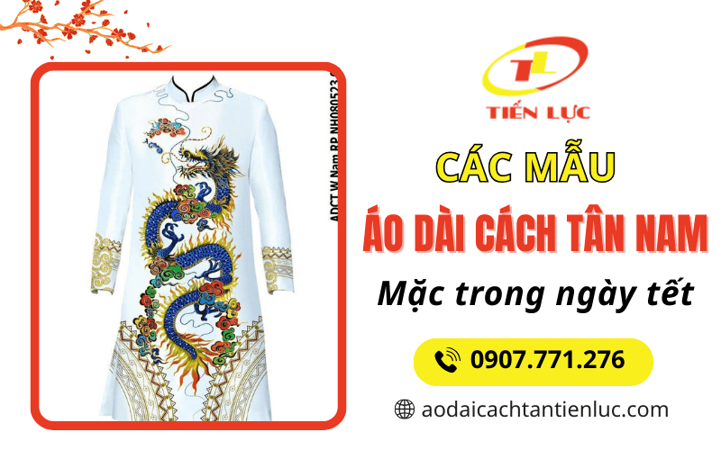 áo dài cách tân nam