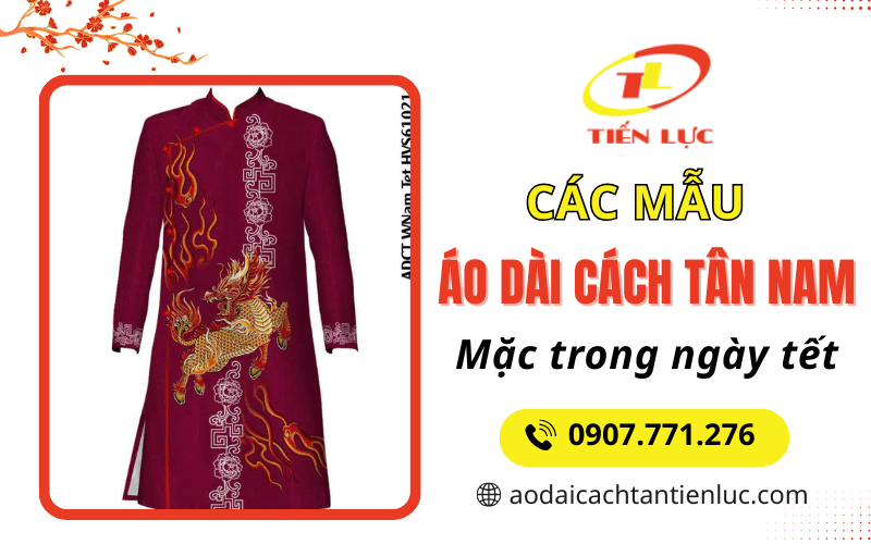 áo dài cách tân nam